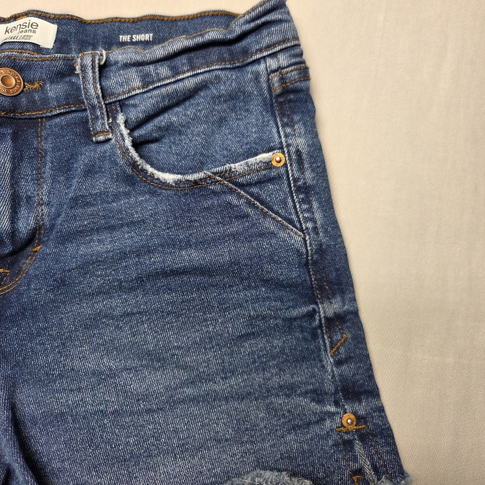 Kensie Jeans Vintage Luxe 'The Short' Shorts Size-4/27 - Picture 2 of 10